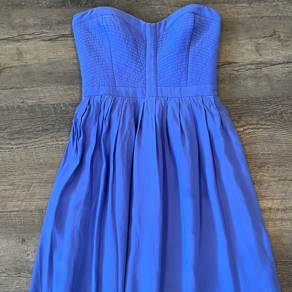 Parker Bayou Silk Strapless Maxi Dress - Picture 4 of 7